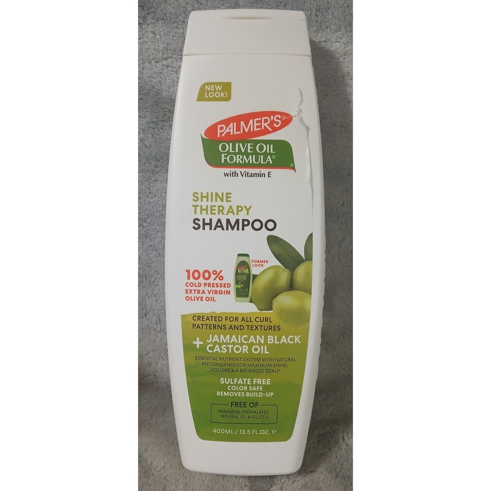 Palmers Olive Oil Formula Shine Therapy Shampoo Jamaican Black Castor Oil 13.5oz